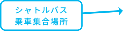 シャトルバス乗車集合場所