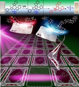 Light irradiation onto the ambient inert new PLAG generates Lewis Acid as a versatile catalyst.  As the image depicts this process is like flipping a deck of cards and always coming up with the all-mighty card.